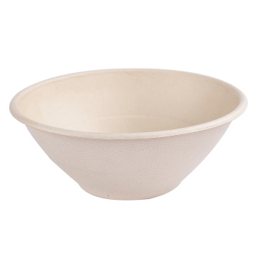 Sugarcane Bagass Disposable Degradable Round 32oz Bowl